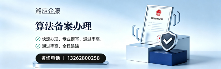 孝感算法备案申报服务
