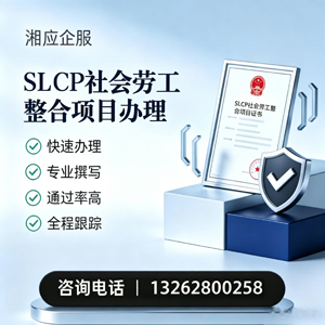 孝感SLCP社会劳工整合项目申报服务