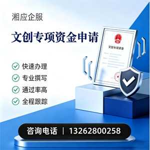 孝感文创专项资金申报服务