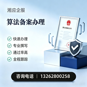 孝感算法备案申报服务